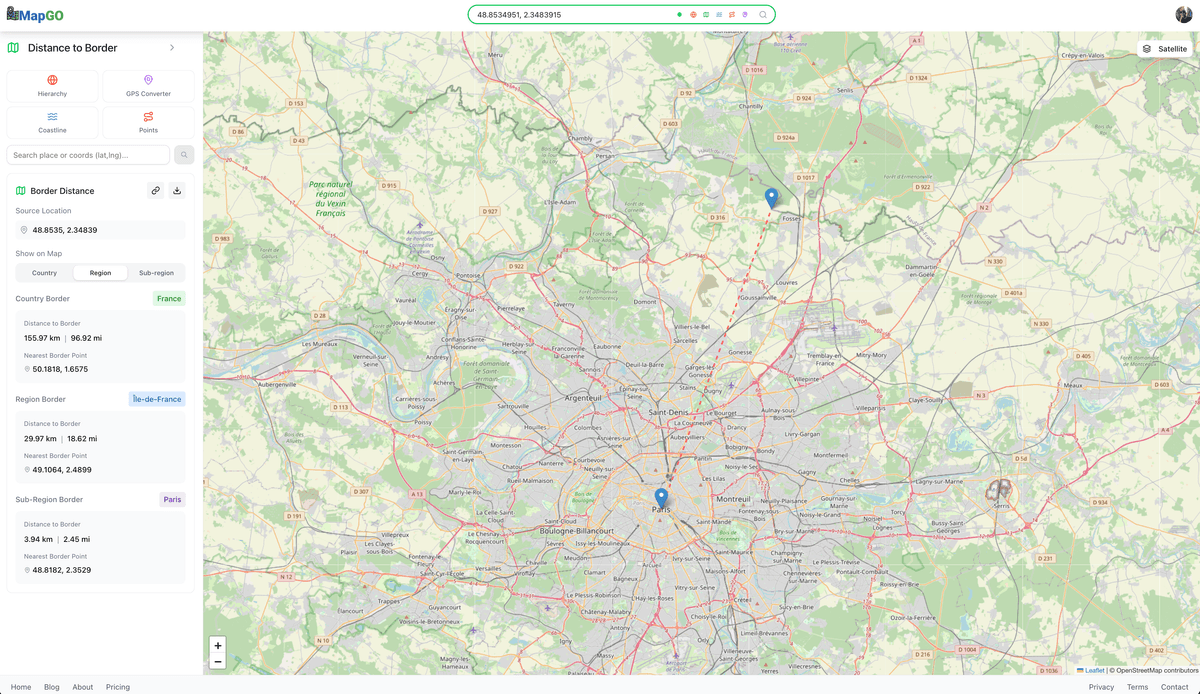 Real-Time Border Distance Calculations: A Game-Changer for Logistics